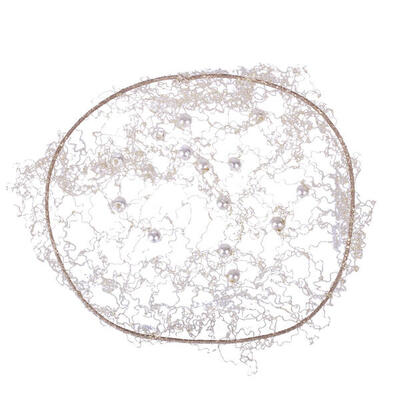 Rete per capelli donna QHP Invisible Pearl