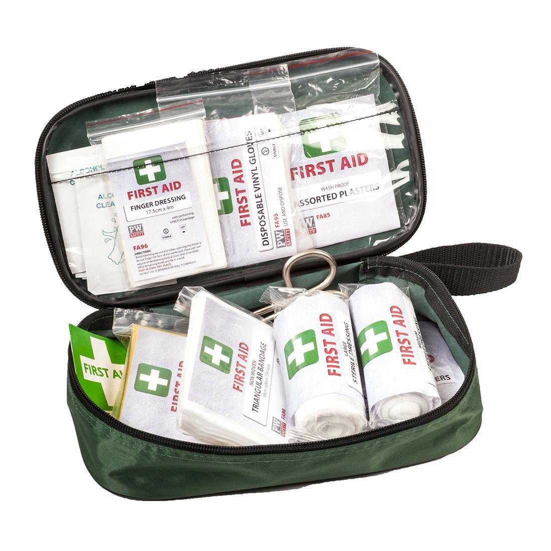 PORTWEST First Aid Kit (Pack of 33) (Green)
