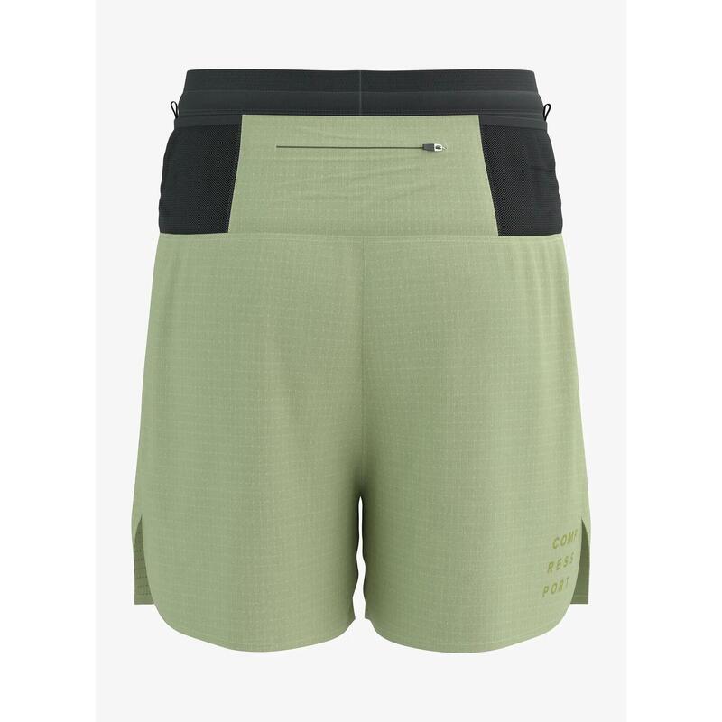 Spodenki do biegania męskie Compressport Trail Racing Overshort