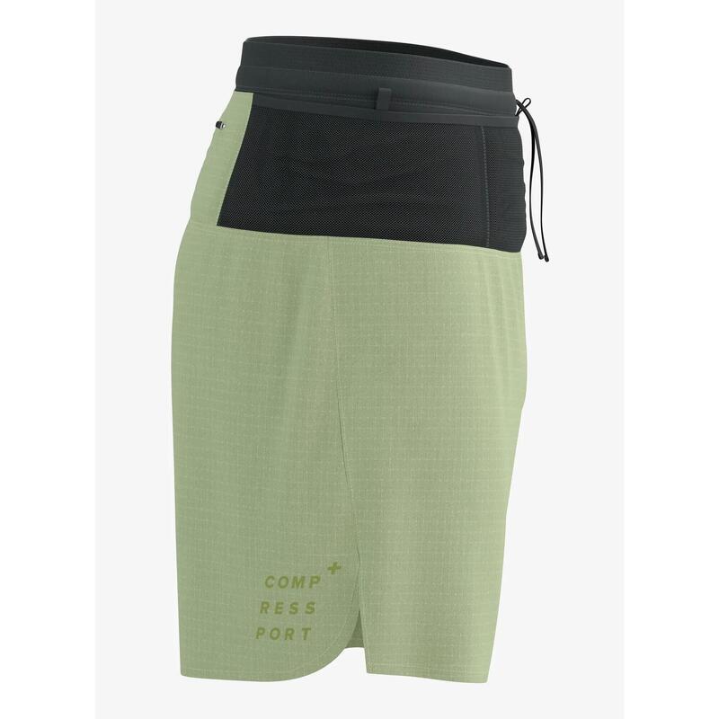 Spodenki do biegania męskie Compressport Trail Racing Overshort