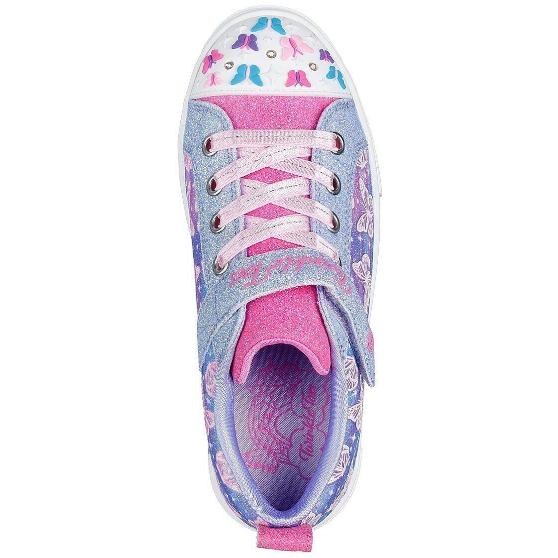 Baskets Skechers Twinkle Sparks - Omb, Violet, Enfants 2/5
