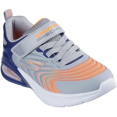 Zapatillas Skechers Microspec Max Advanc, Gris, Niños