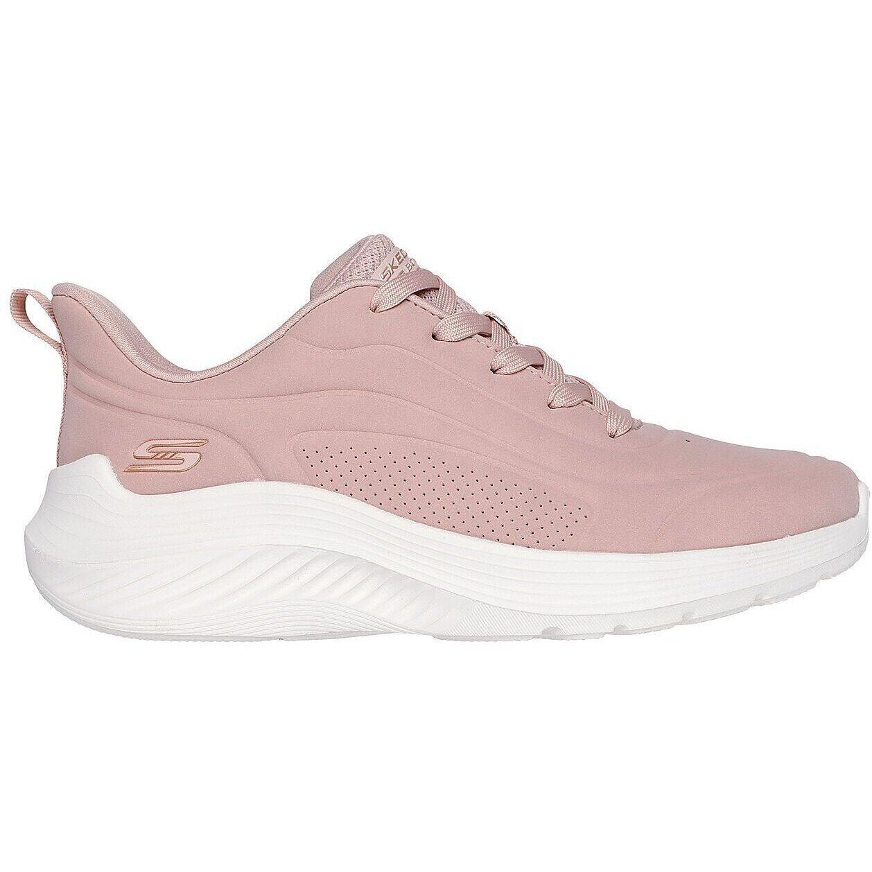 Calçado Skechers Bobs Squad Waves-jus, Cor de rosa, Mulheres