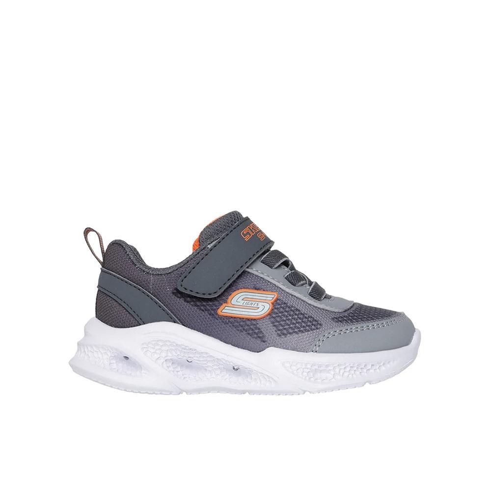 SKECHERS Skechers Skechers Meteor Lights-Krendo Trainers-Charcoal/Gray/Orange