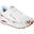 Pantofi sport femei Skechers Uno - Love All Aroun, Alb