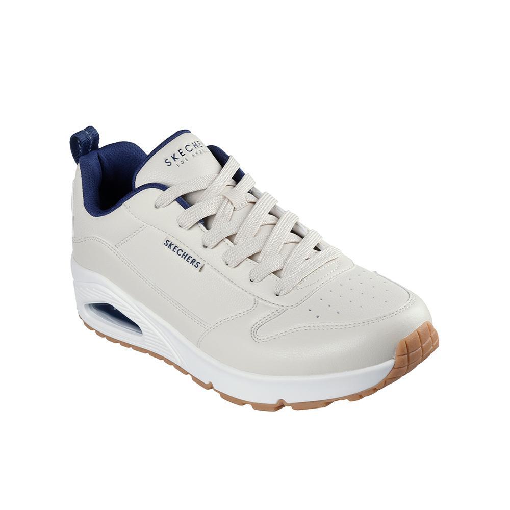 Skechers Uno - Alder Trainers-White/Blue 2/5