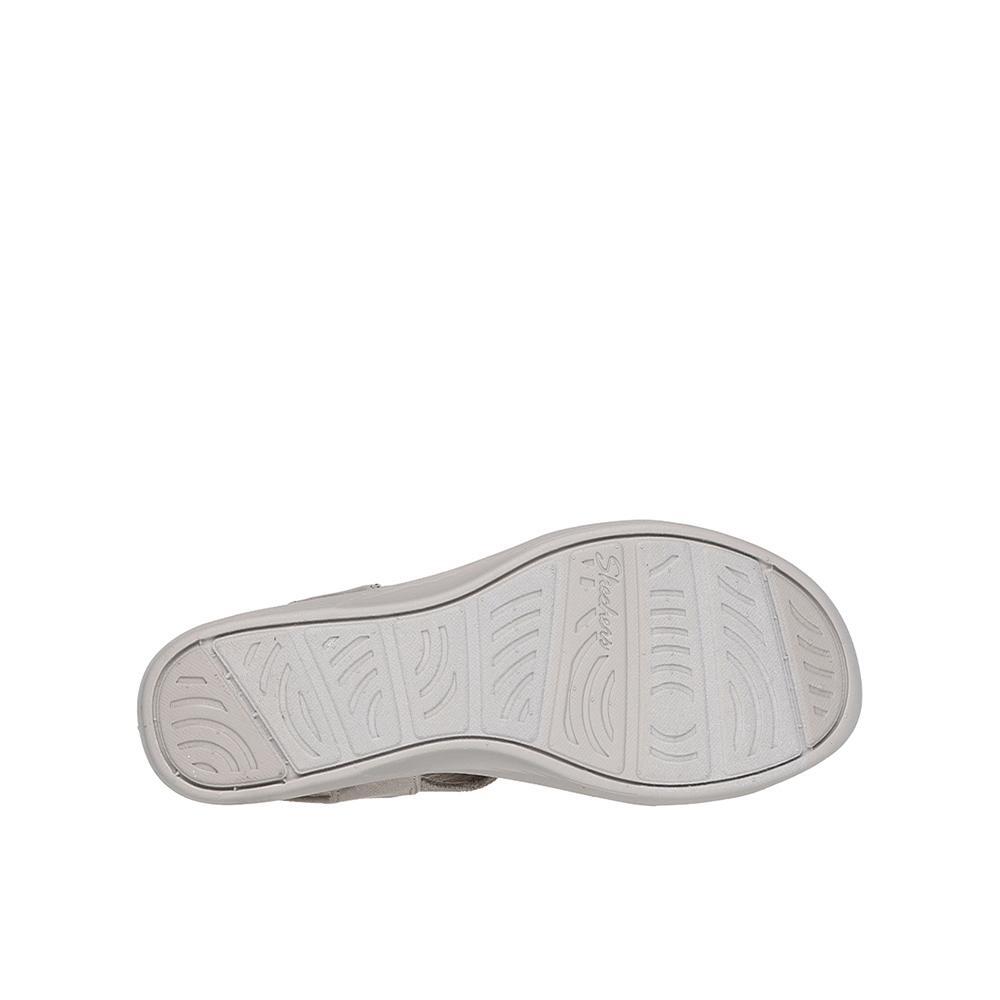 SANDALE FEMME Skechers Arya - On The Rise doux tissu GRIS 4/5