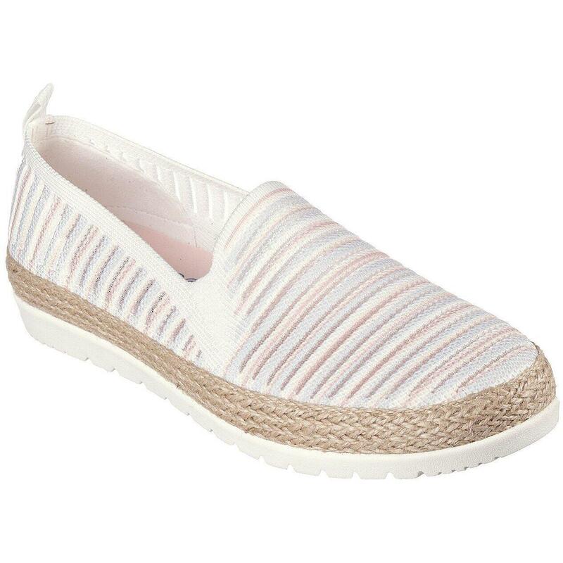 Balerini femei Skechers Flexpadrille3.0-sere, Alb