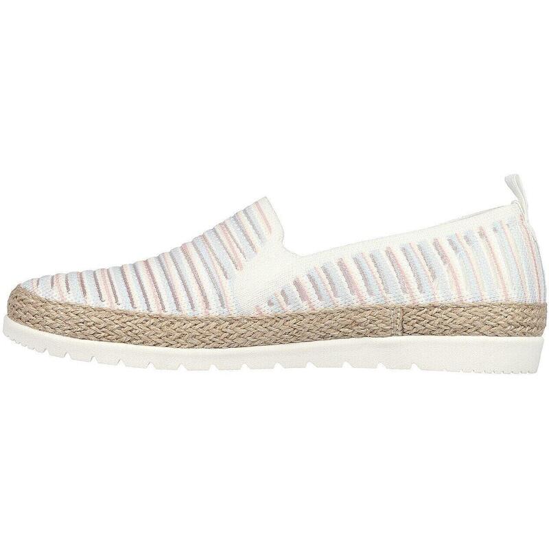 Balerini femei Skechers Flexpadrille3.0-sere, Alb