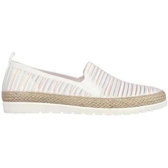 Pisos Skechers Flexpadrille3.0-sere, Blanco, Mujer