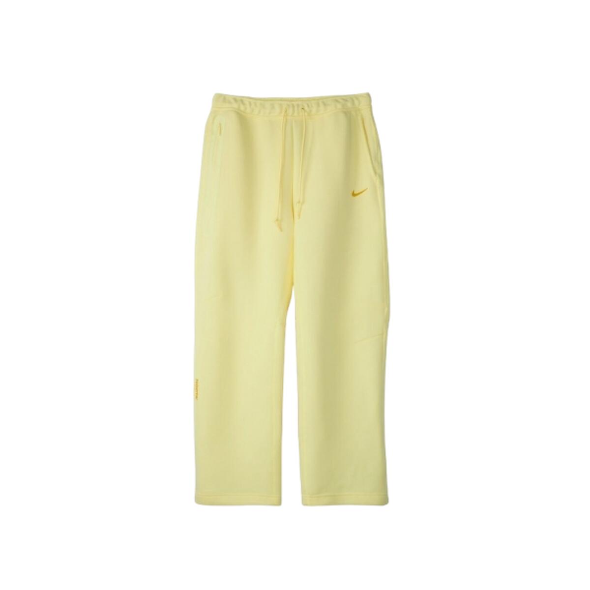 Nike - Tech Fleece Open Hem Pants Nocta Nrg Citron Tint Vivid Sulfur - Pantalons - Jaune - 40 M - Decathlon
