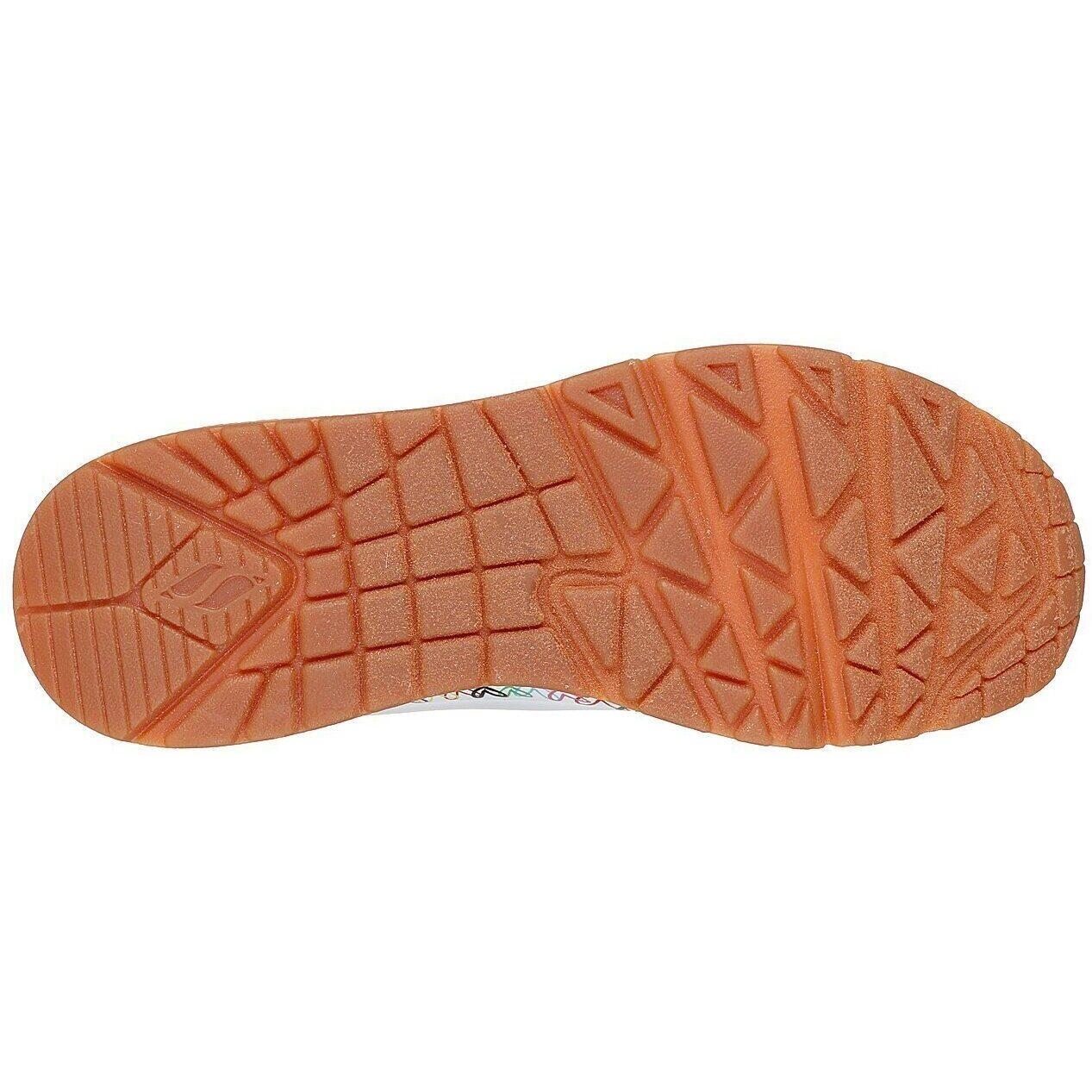Sneakers Skechers Uno - Love All Aroun, Wit, Dames 5/7