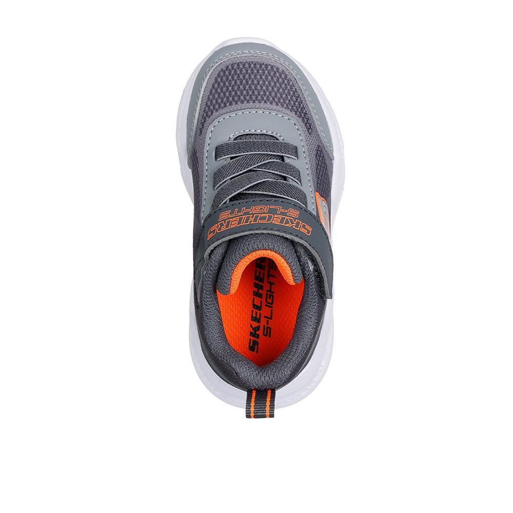 Zapatillas Skechers Niño Meteor-Lights - Krendox Grises 3/4