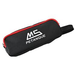 Pochette de pétanque 3 boules MS PETANQUE noire