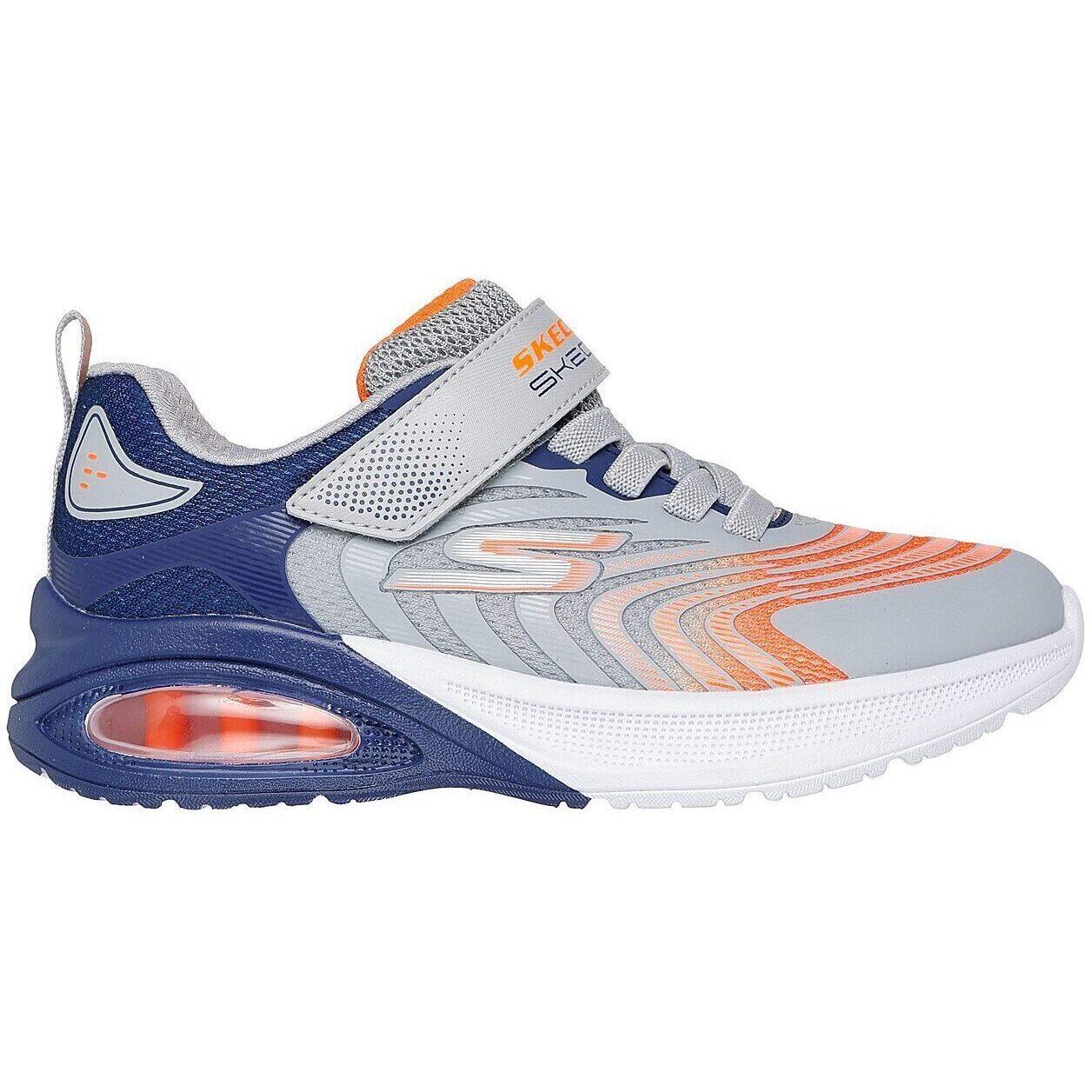 Baskets Skechers Microspec Max Advanc, Gris, Enfants 5/7