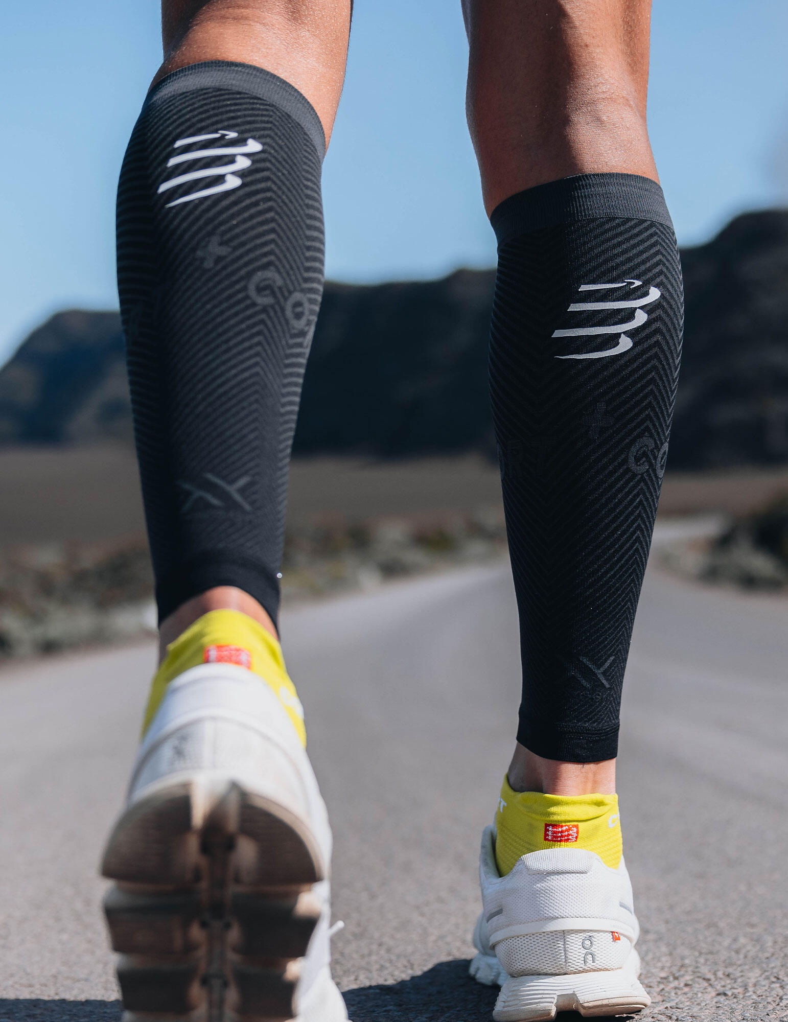Manguitos de compresión para pantorrillas Compressport "R2 Oxygen" (lote de 2) 3/7