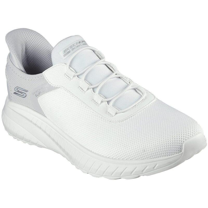Pantofi sport barbati Skechers Bobs Squad Chaos - T, Alb