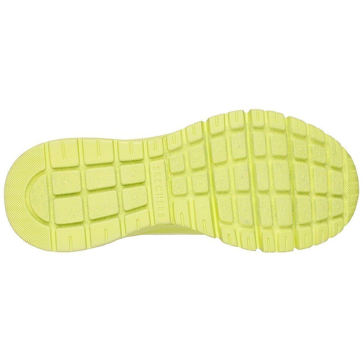 Baskets Skechers Uno Flex - Spring On, Vert, Femmes 5/5