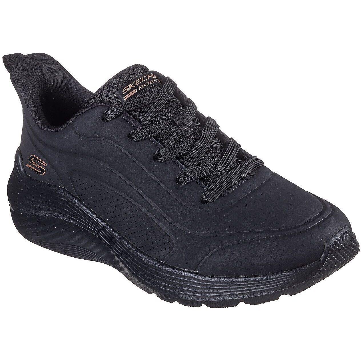 Scarpe da ginnastica Skechers Bobs Squad Waves-jus, Nero, Donne 3/5