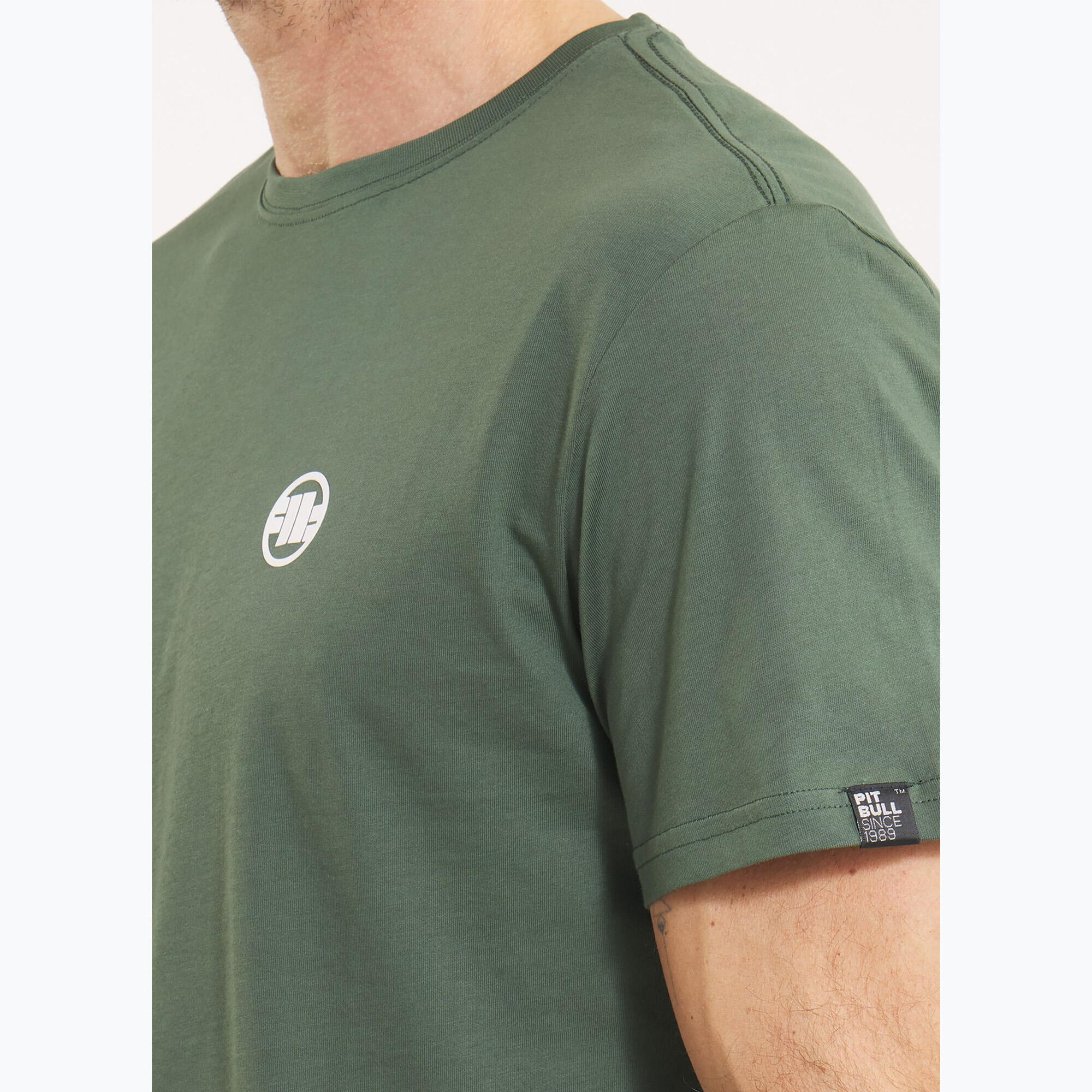 T-shirt da uomo con logo piccolo Pitbull 3/5