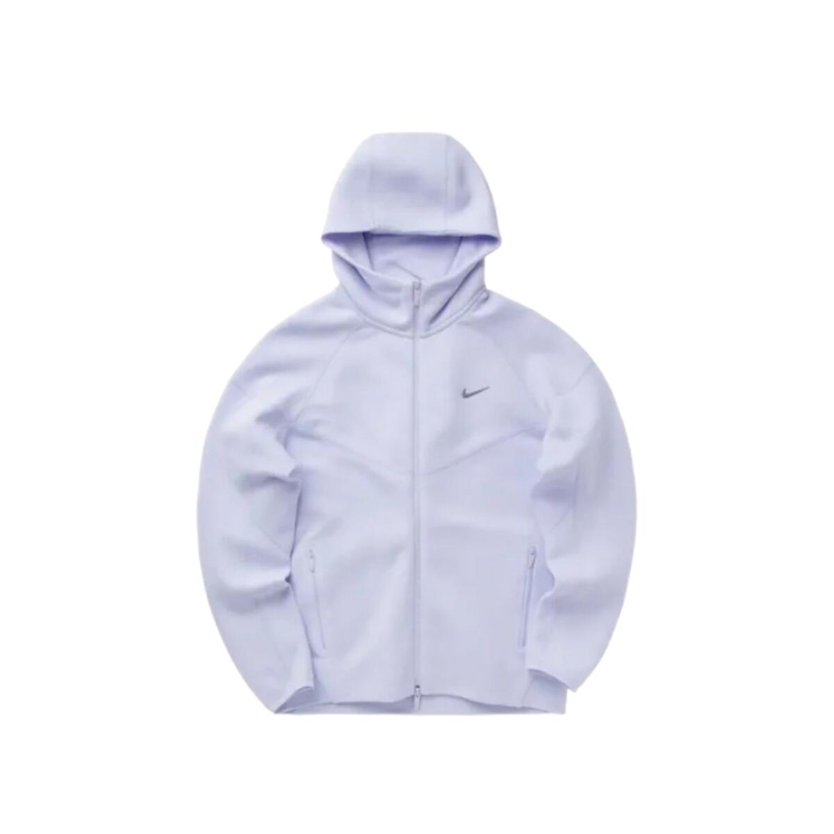 Nike - Tech Fleece Zip Hoodie Nocta Palest Purple - Sweat-shirt - Violet - L. - Decathlon