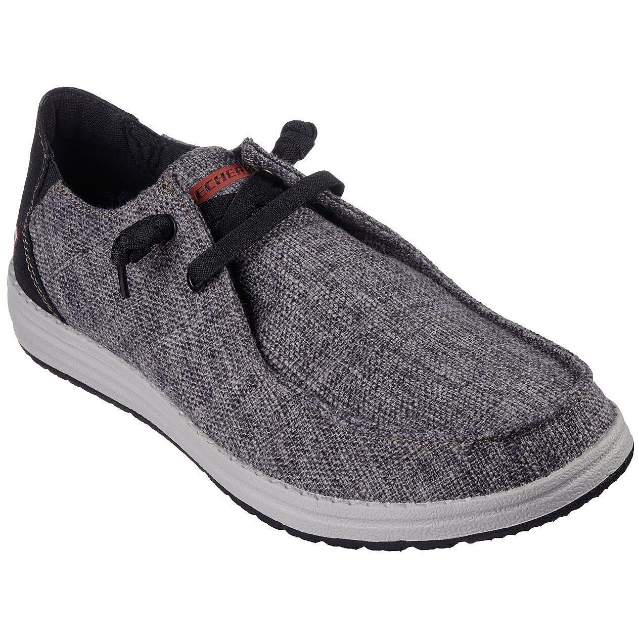 Skechers - Baskets Skechers Melson-nela, Gris, Hommes - Chaussures De Sport - Gris - 41,5 - Decathlon