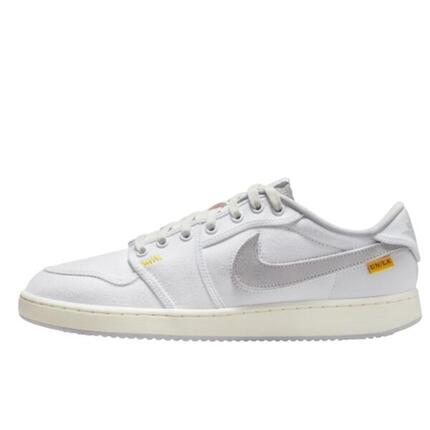 Schuhe 1 Low Retro AJKO SP Union White Canvas