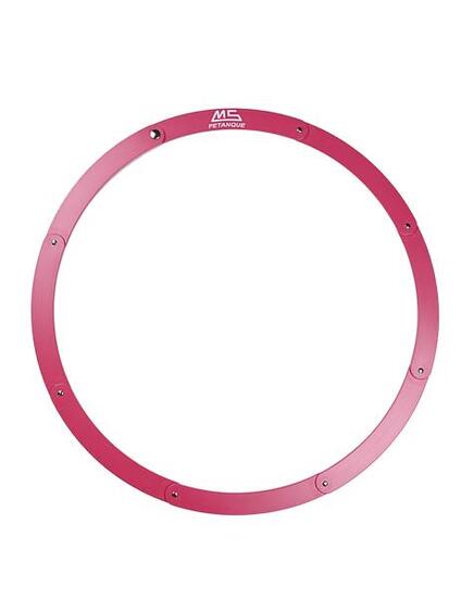 Cercle de pétanque pliant MS Pétanque rose