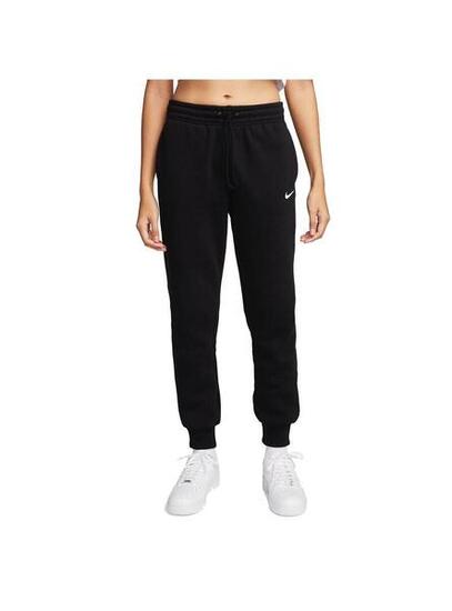 Pantalone da donna Nike Phoenix in fleece nero.