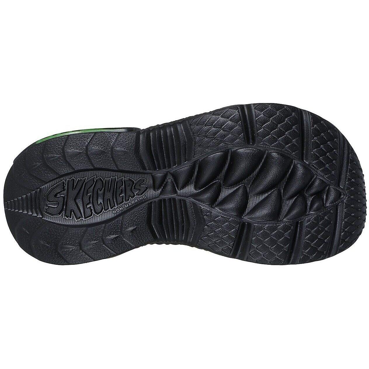 Chinelos Skechers Creature-splash-bugt, Verde, Crianças 5/5