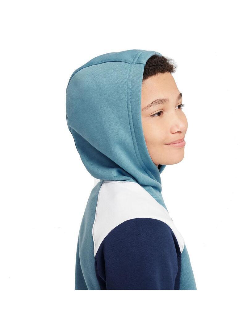 Sudaderas jerseys polares para Niño Nike Air Azul 4/4