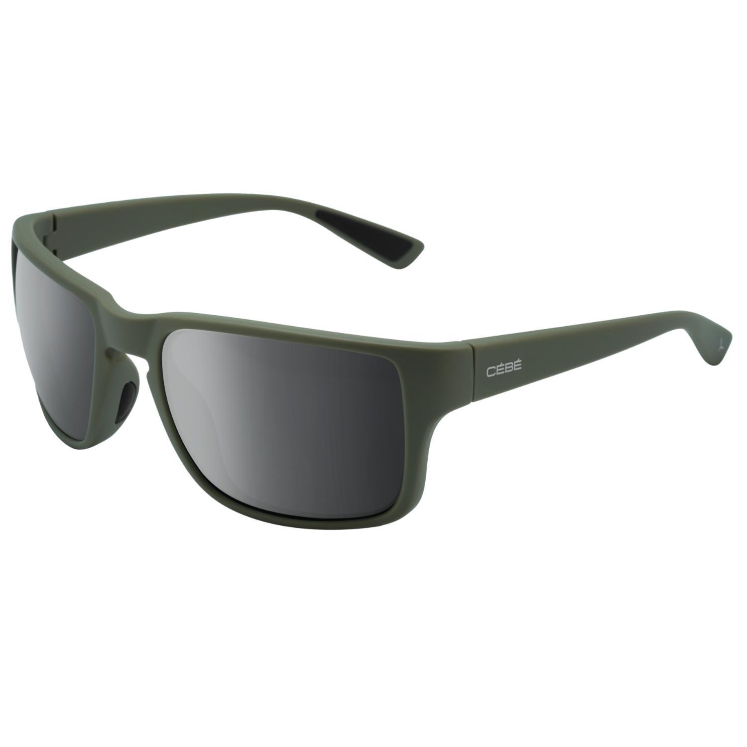CÉBÉ Matt Dark Army Green Shift Grey Cat 3 Climbing Sunglasses