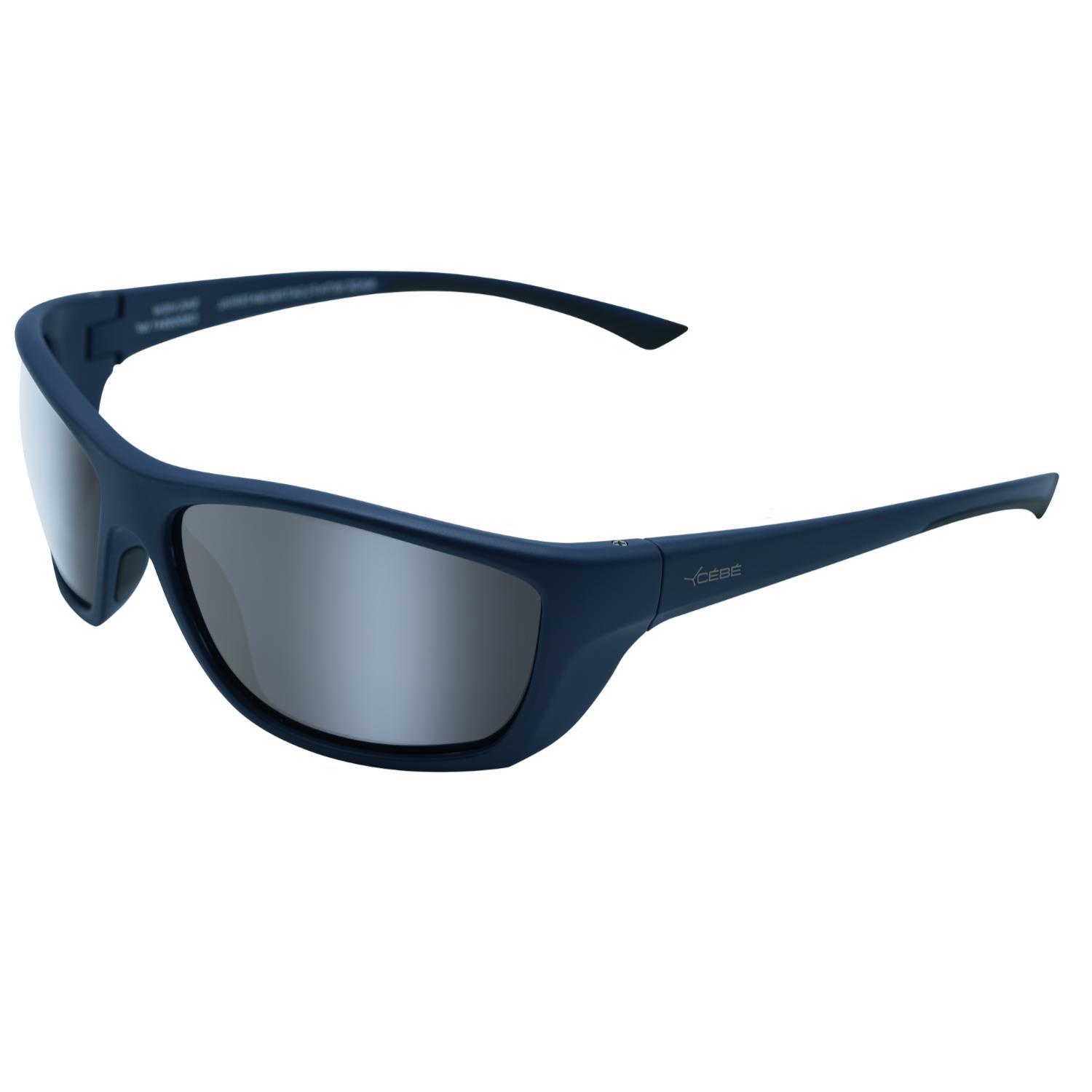 CÉBÉ Matt Blue Sailview Blue Polarised Flash Cat 3 Floating Watersports Sunglasses