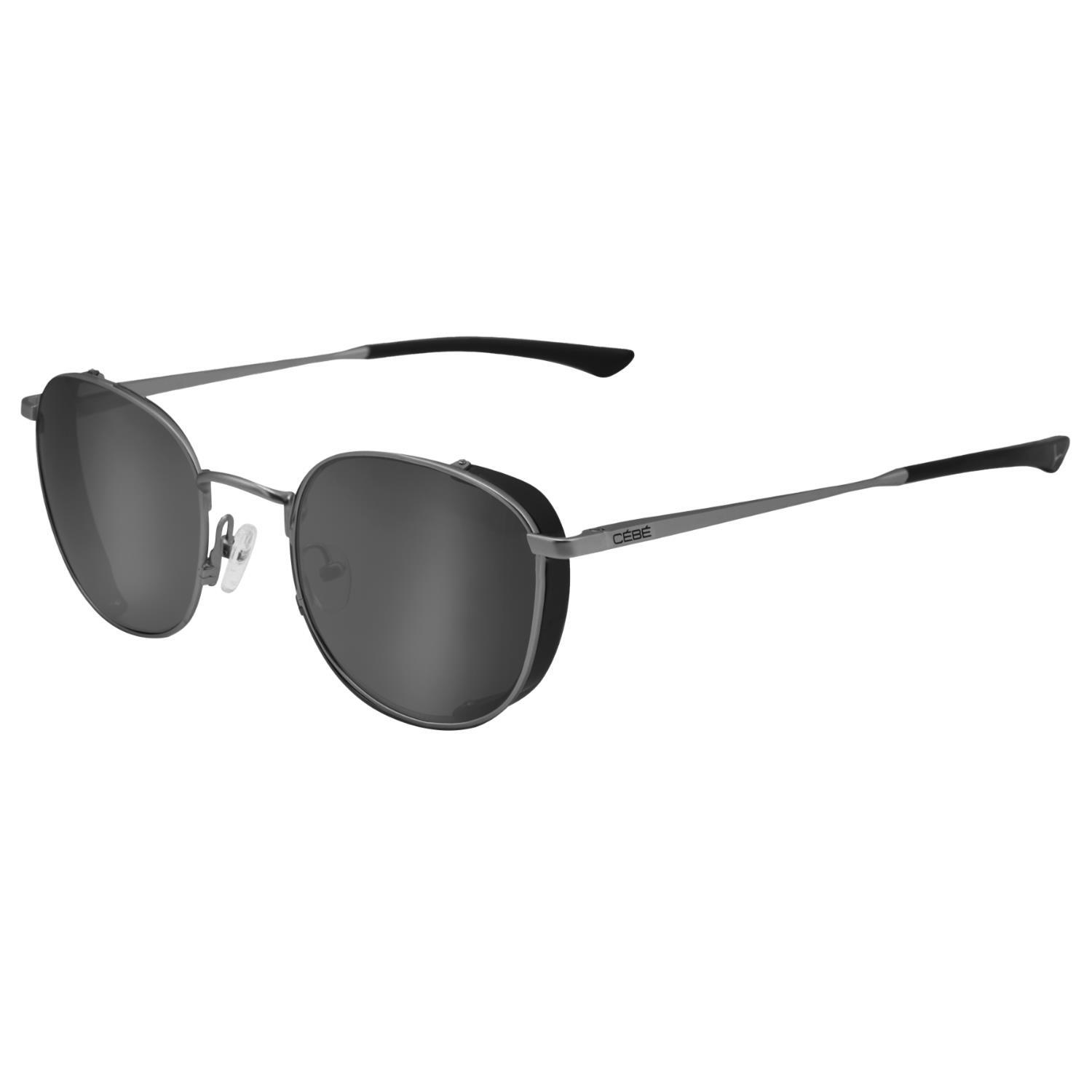 CÉBÉ Matt Silver Chill In Pantos Silver Mirror Cat 3 Sunglasses