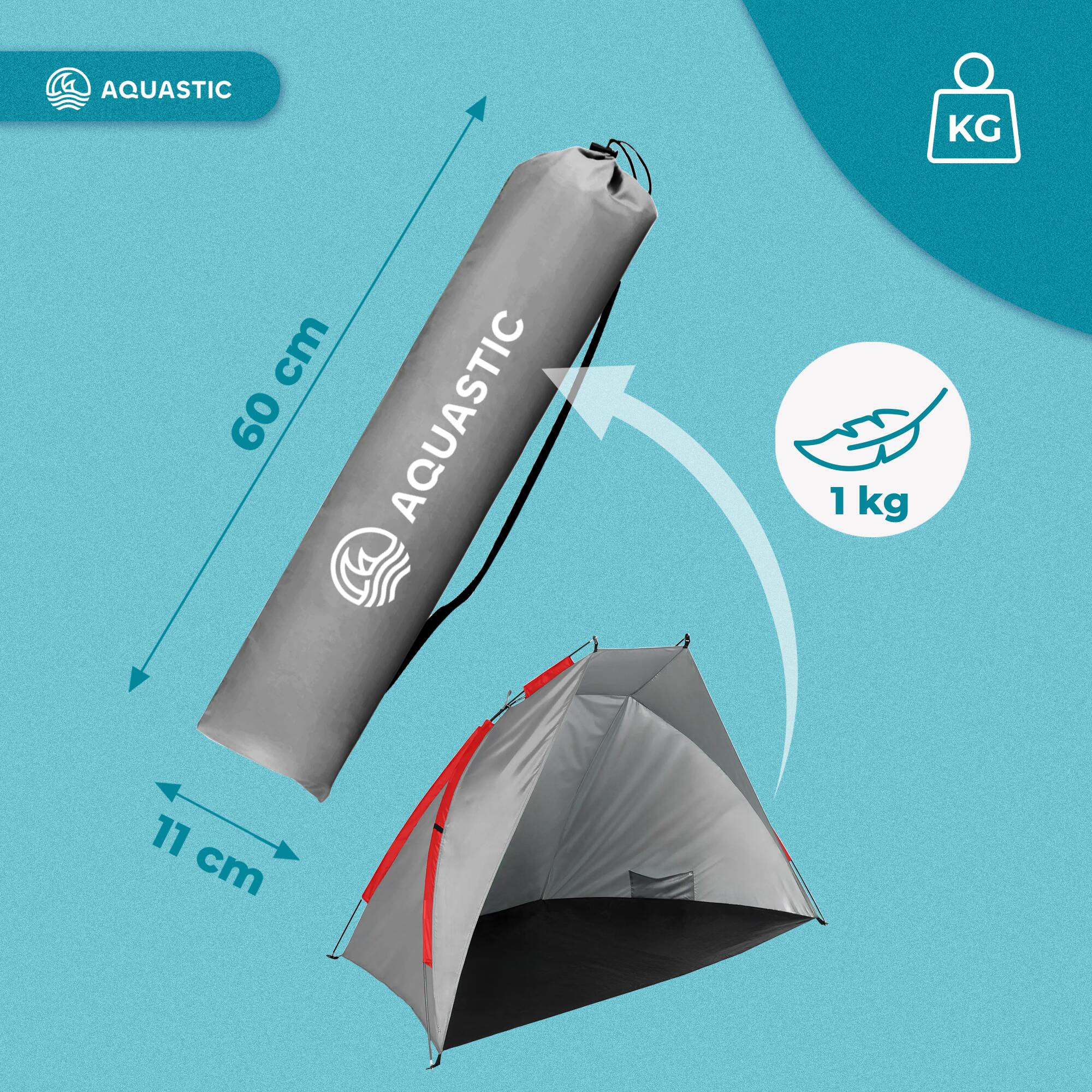 Tenda da spiaggia AQUASTIC Concielo 6/7