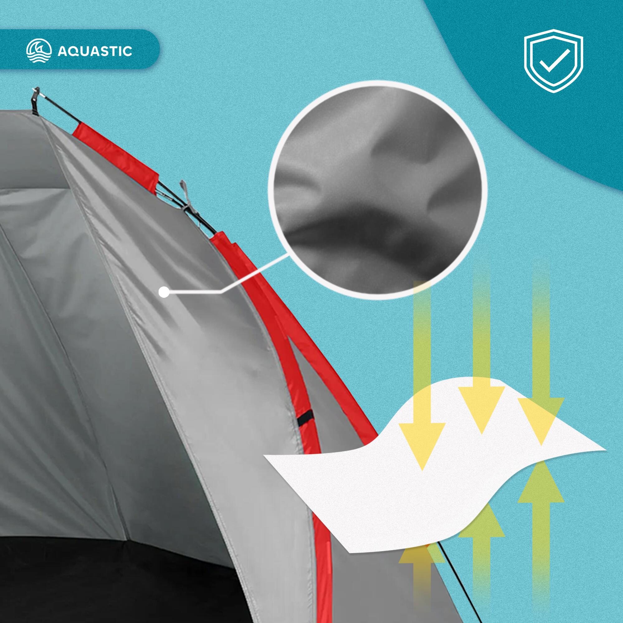 Tenda da spiaggia AQUASTIC Concielo 5/7