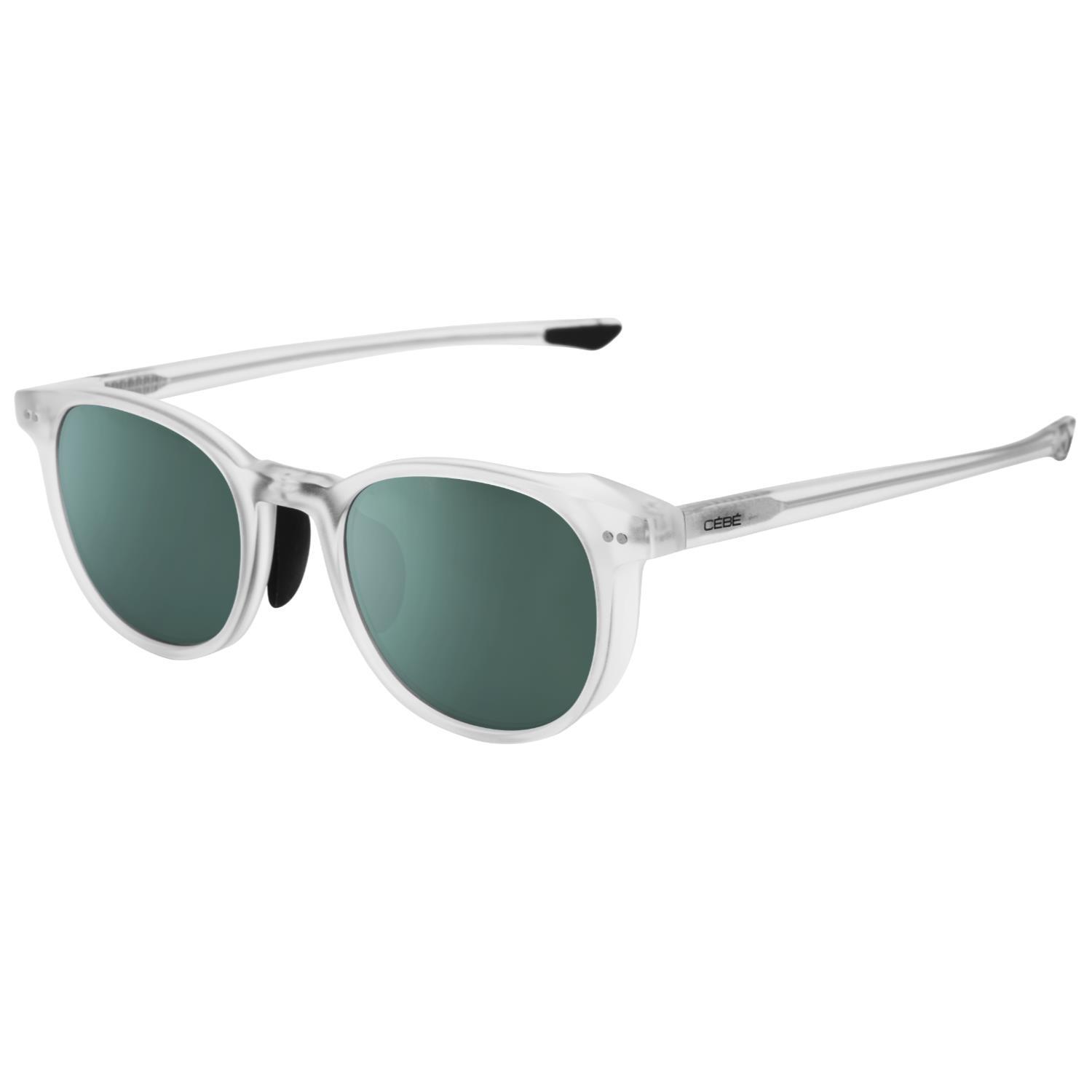 CÉBÉ Matt Translucent Chill Out Round Silver Mirror Cat 3 Sunglasses