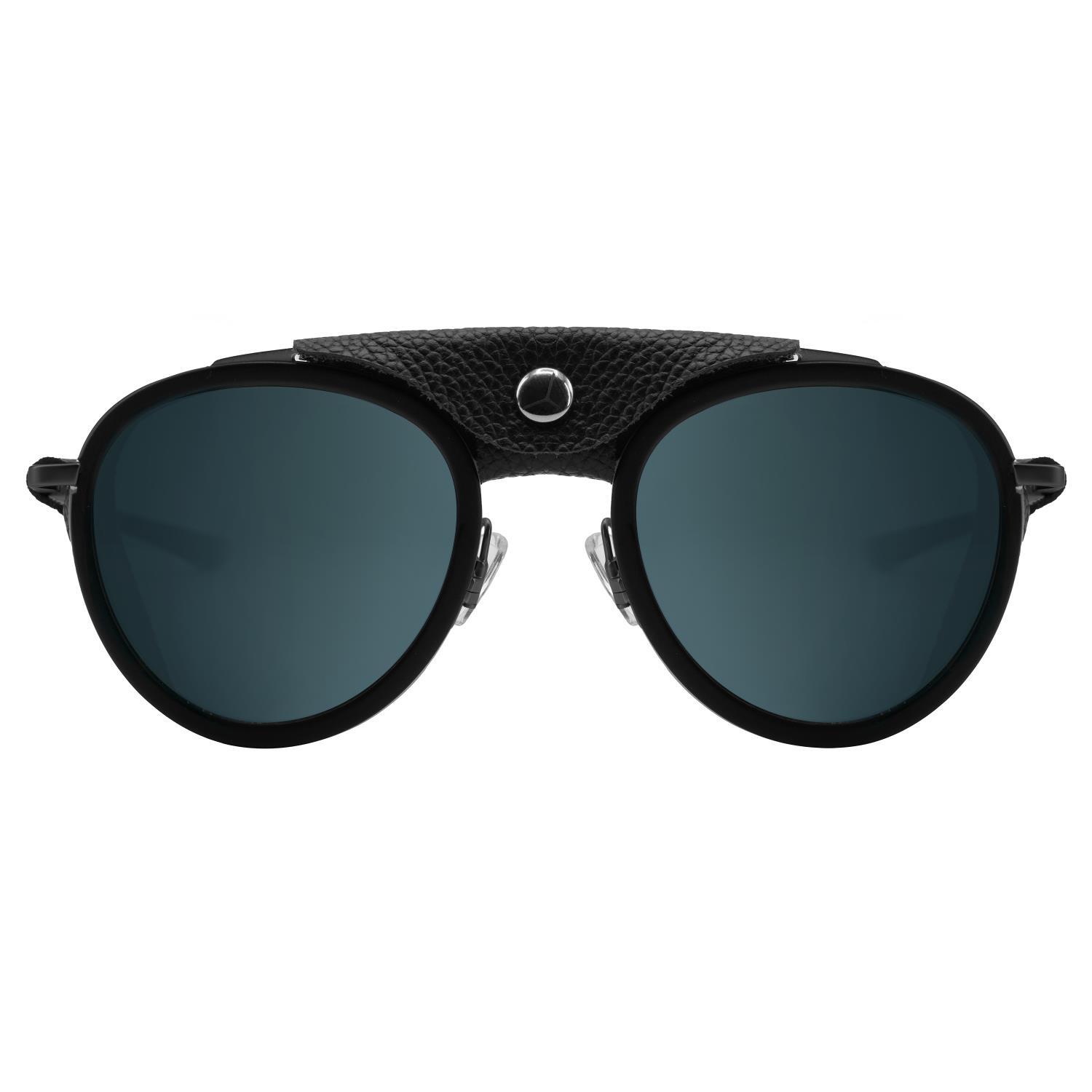 Matt Black Chill In Glacier Blue Polarised Cat 3 Sunglasses 2/2