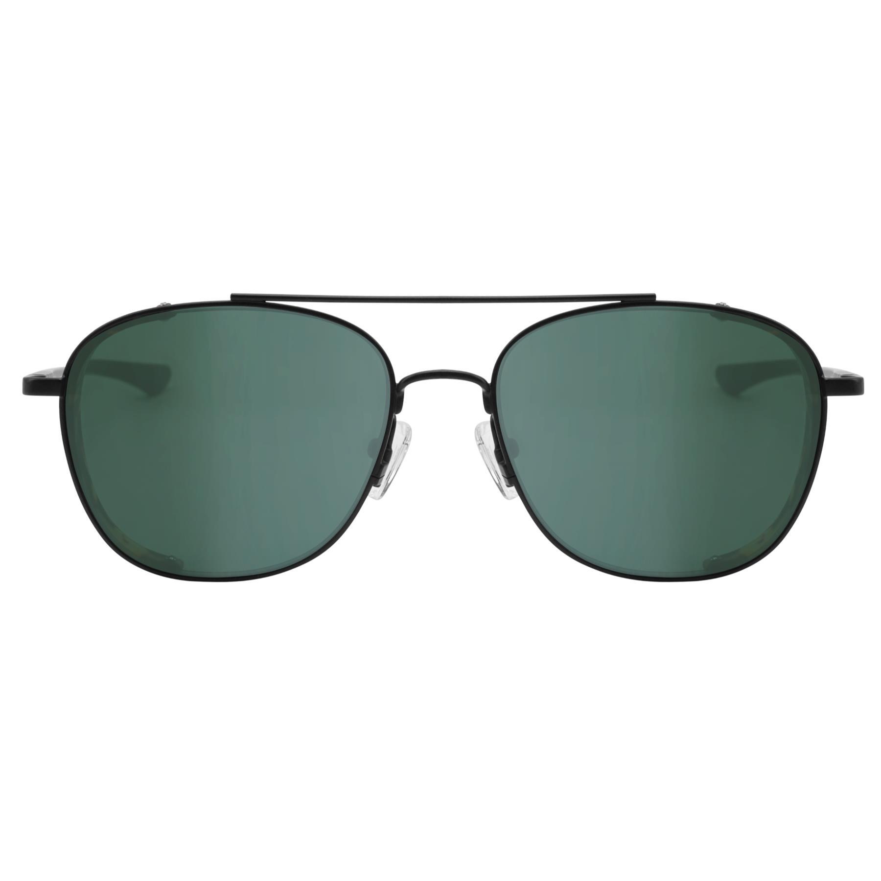 Matt Black Chill In Caravan L Green Polarised Cat 3 Sunglasses 2/2