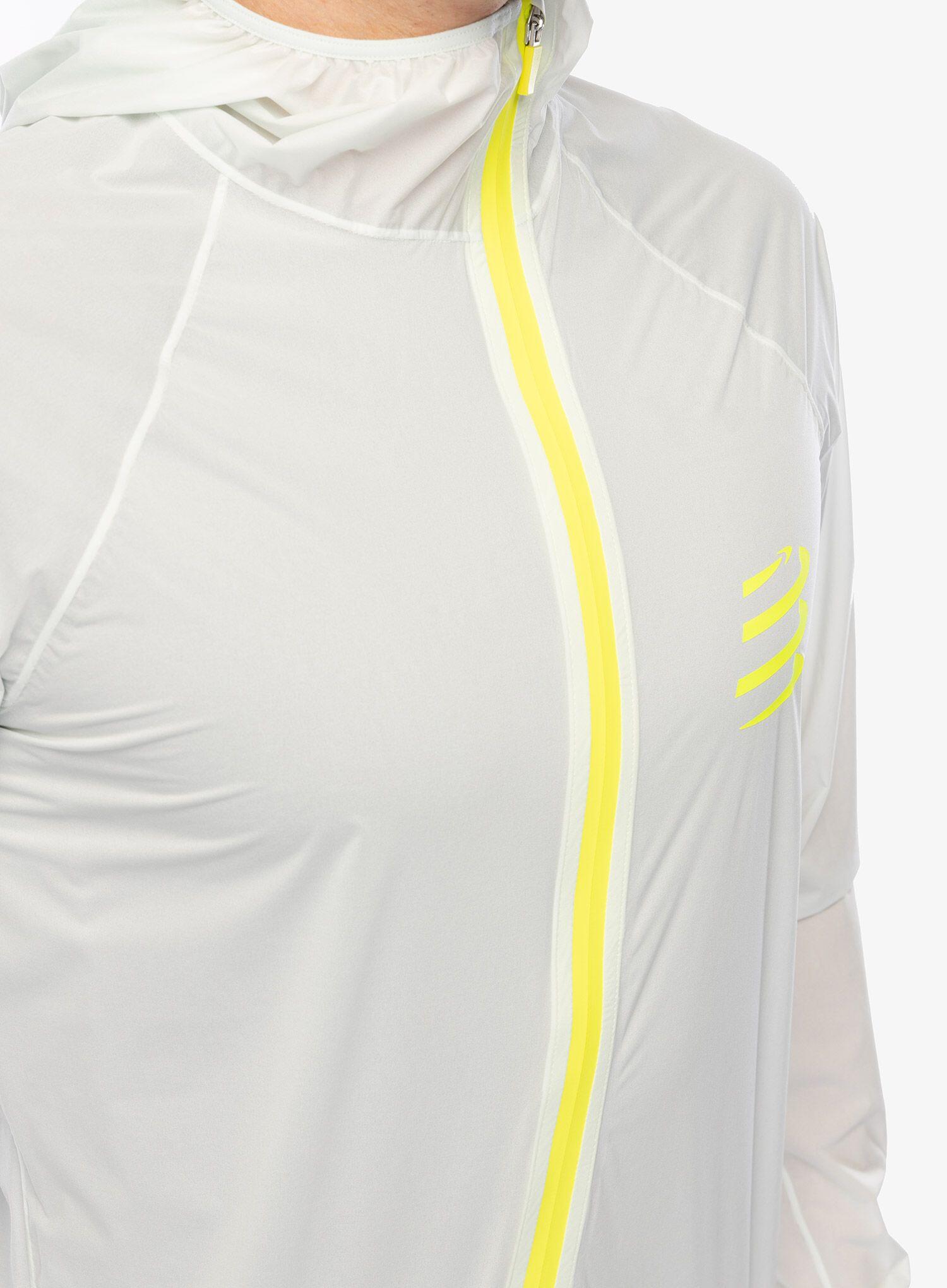 Chaqueta Compressport Hurricane Waterproof 10/10 Mujer Gris 5/6