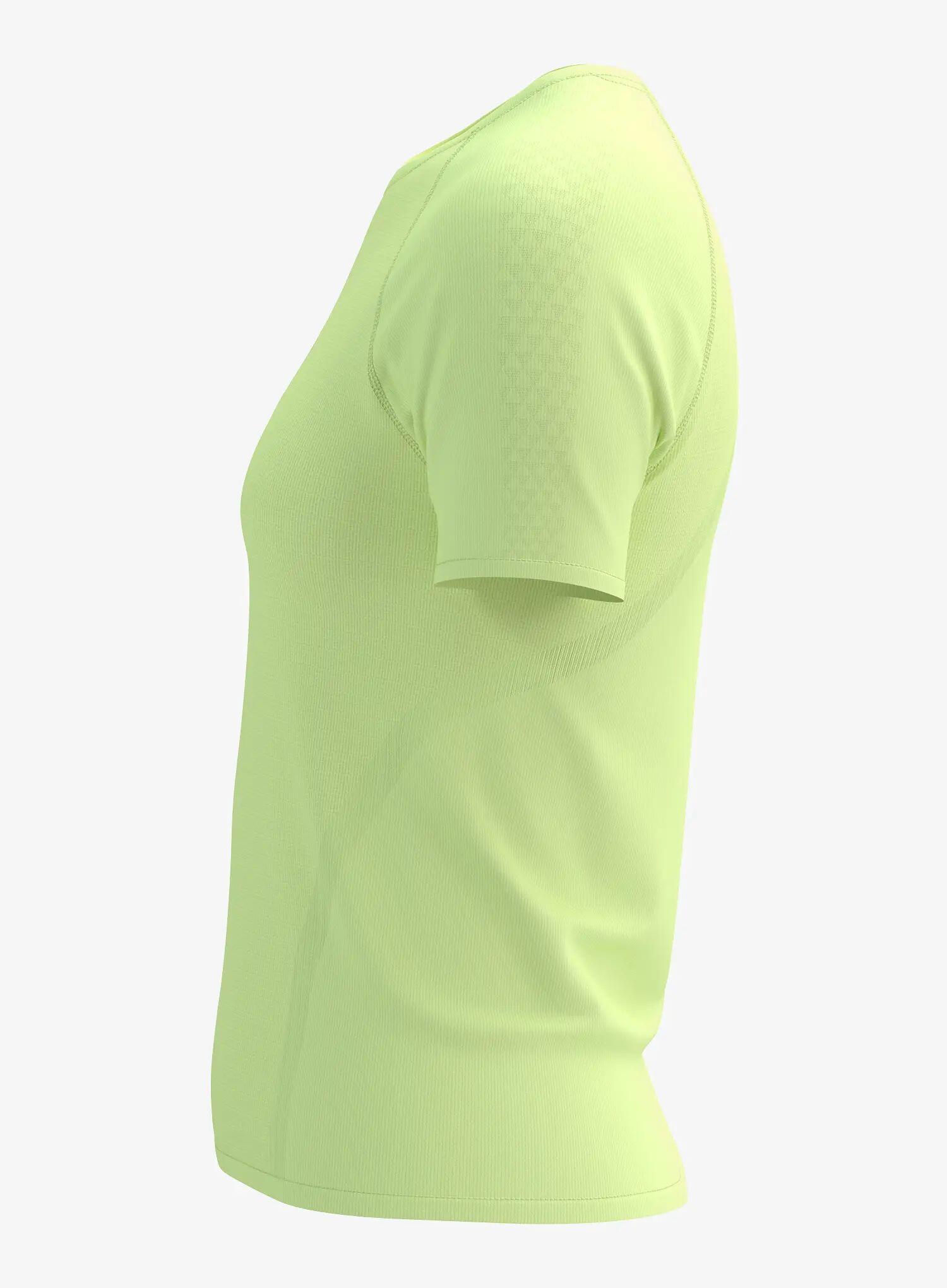 T-Shirt Running Compressport Trail Racing Vert Femme 7/7