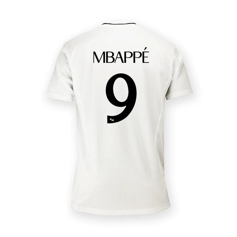 Maglia Real Madrid Mbappé Home Adulto 2024/25 Replica 6/7