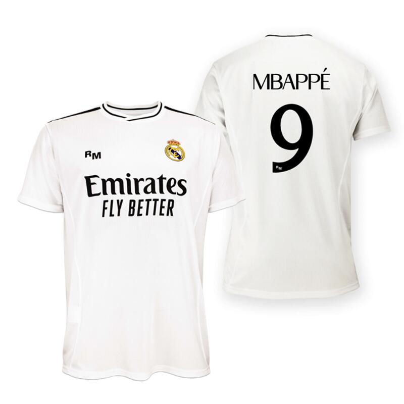Real Madrid 2024-25 prémium hazai szurkolói mez, replika - Mbappé - 9