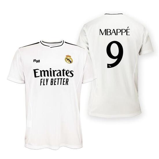 Maillot Real Madrid Domicile Mbappé Adulte 2024/25 Replica