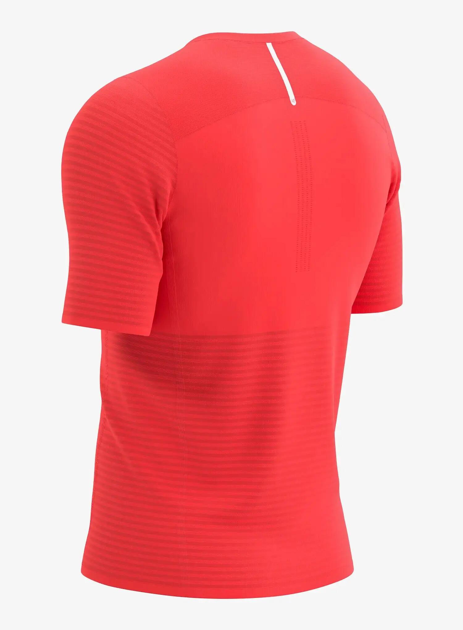 Compressport Pro Racing Kurzarm Trikot Rot Herren 6/7