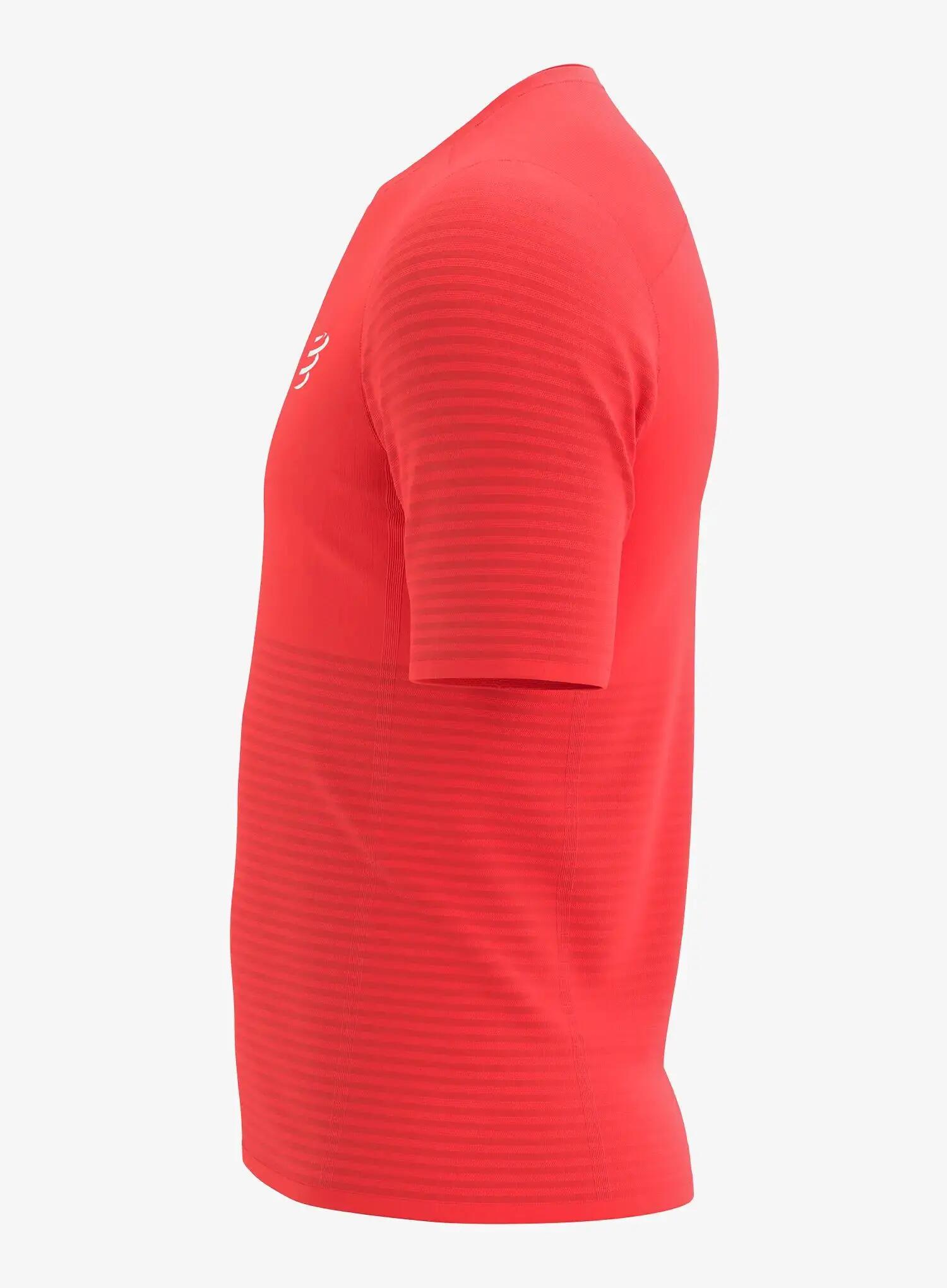 Compressport Pro Racing Kurzarm Trikot Rot Herren 7/7