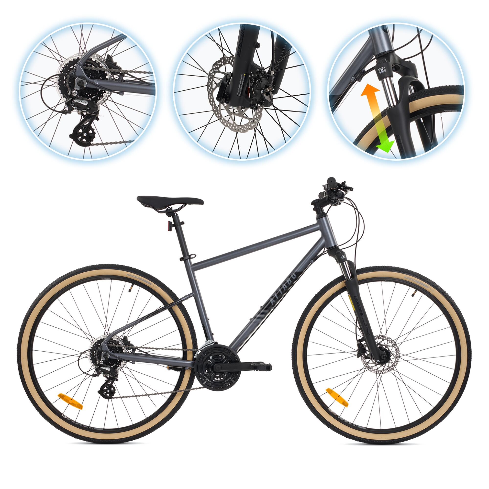 Rower crossowy męski ATTABO SANO 3.0