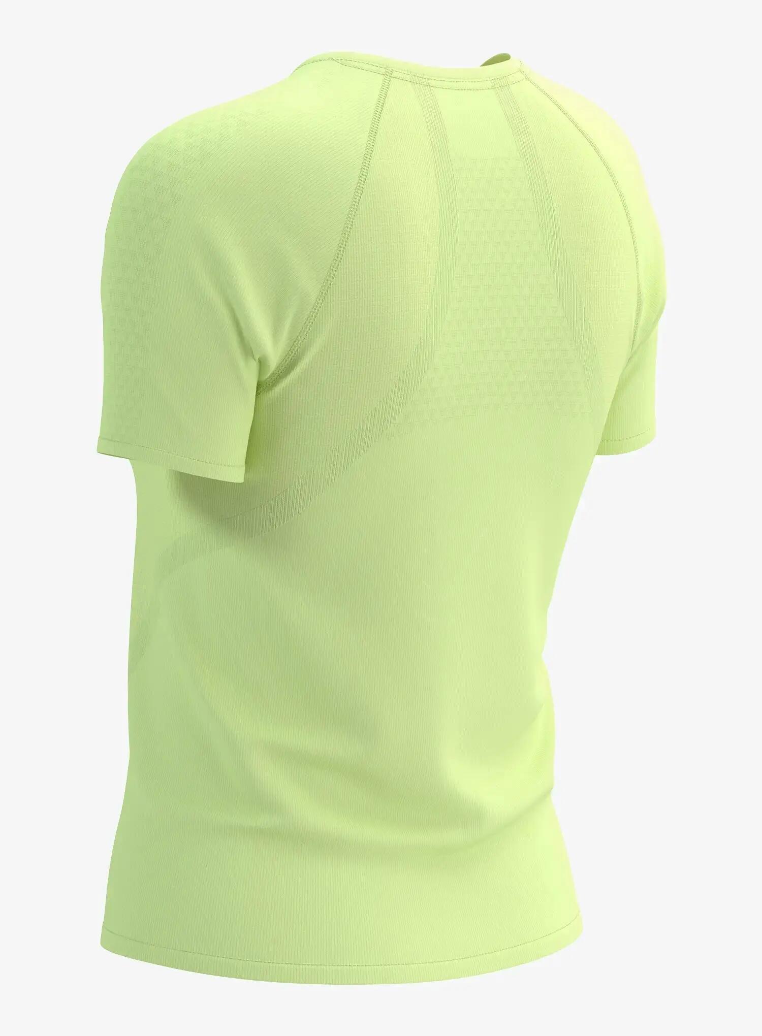 Maglia a maniche corte Compressport Trail Racing Verde Donna 6/7
