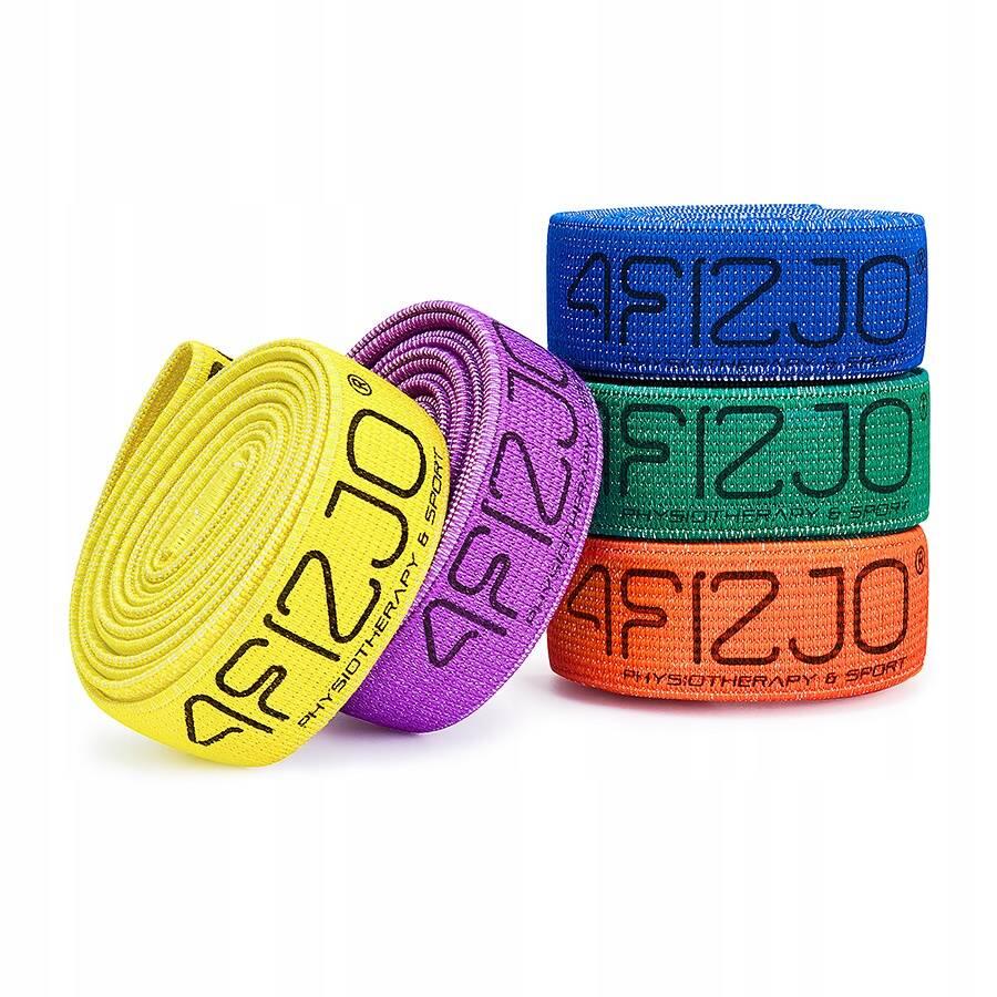 Guma oporowa materiałowa POWER BAND 4FIZJO 4/5