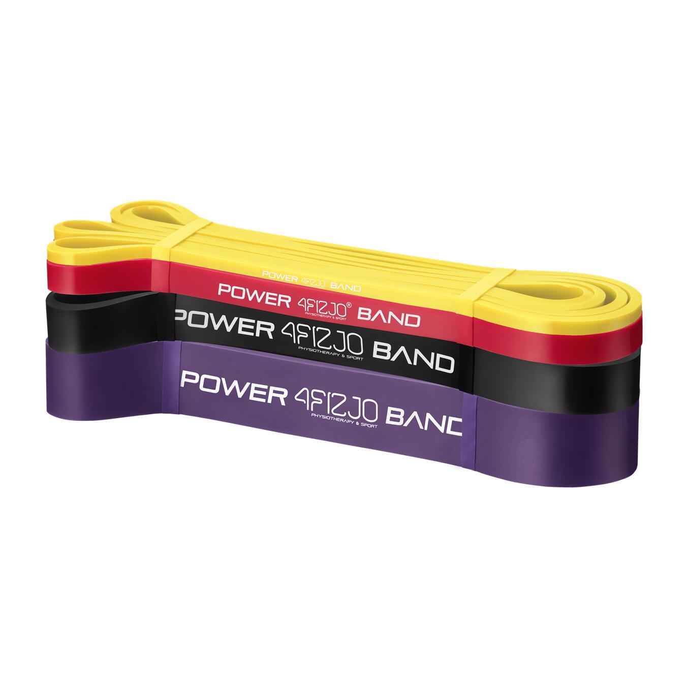 Zestaw 4 gum 4FIZJO POWER BAND